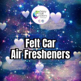 FELT CAR AIR FRESHENER